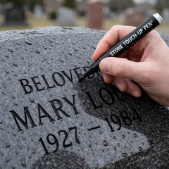 Cumpără 1 primești 1 gratis🐦Marker auriu pentru pietre funerare, folosit pentru repararea inscripțiilor decolorate de pe pietrele funerare【Pachet de 2】